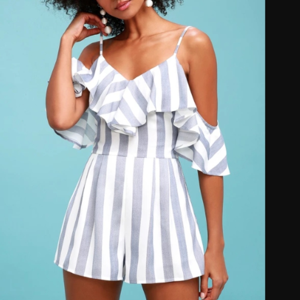 Lulu’s Striped Romper